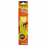 Atlas HB Imported Sunflower Yellow Pencil – 12 Pack