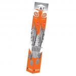 Atlas Imported HB Moon-Light Silver Pencil – 12 Pack