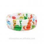 Intex Inflatable Plastic Dinosaur 3-Ring Baby Pool – 57106