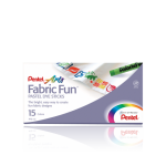Pentel Fabric Fun Pastel Dye Sticks – Set of 7 – PTS-7
