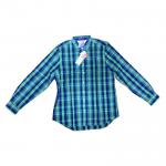 Puma Men’s Branded Long Sleeve Checked Shirt – XXL