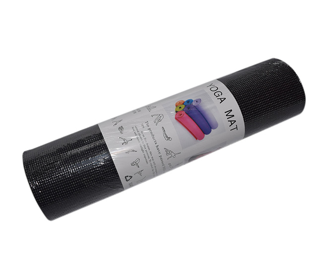 Thick Yoga Mat 68″ X 24″ 8mm - Black
