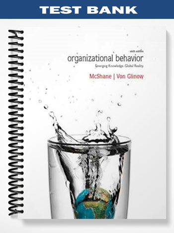 Organizational Behavior: Emerging Knowledge, Global Reality Book - Steven L. McShane