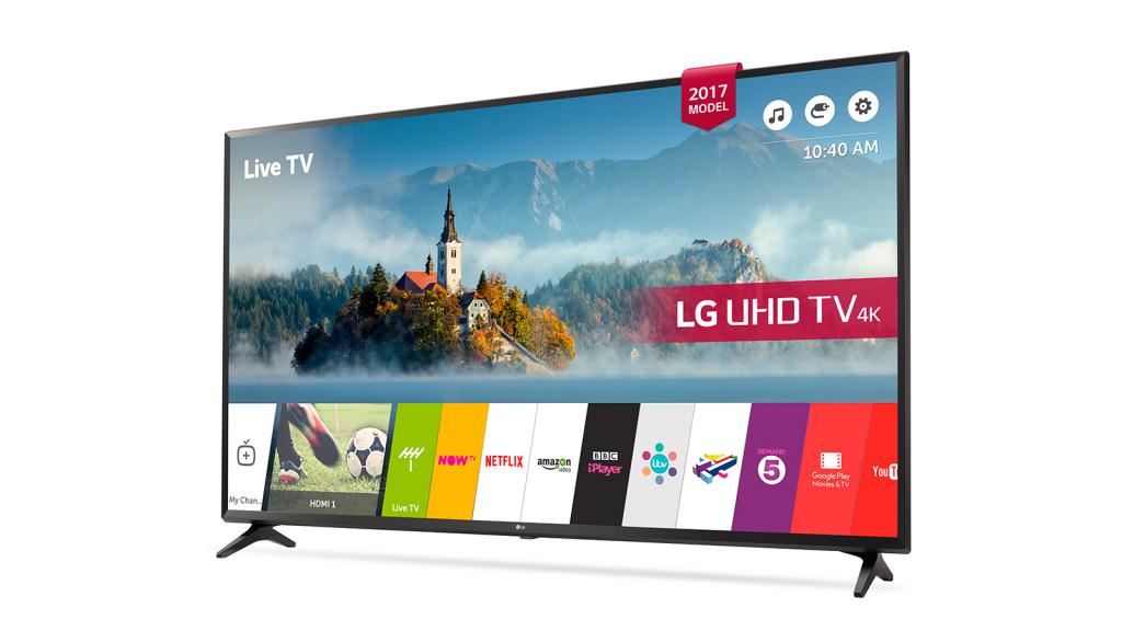LG 65 Inch Ultra HD 4K TV With WebOS - 65UJ630V