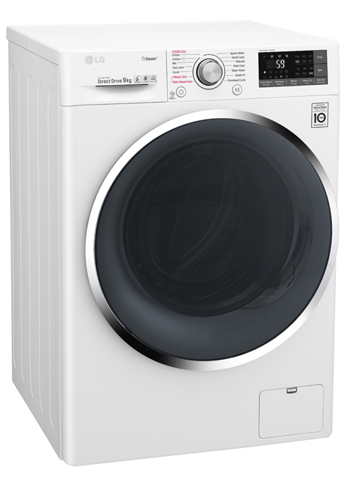 LG 9Kg 6 Motion Inverter Direct Drive Front Loading Washing Machine - FC1409S3W