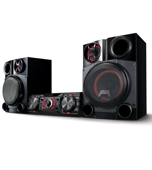 LG 1100W Black Color Hi-Fi Audio Set Up - DM8360
