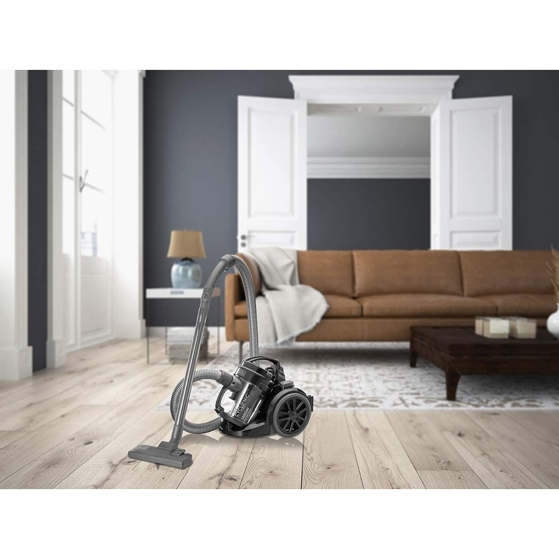 Black & Decker 1480W Bagless MultiCyclonic Canister Vacuum Cleaner - VM1480-B5 - Black