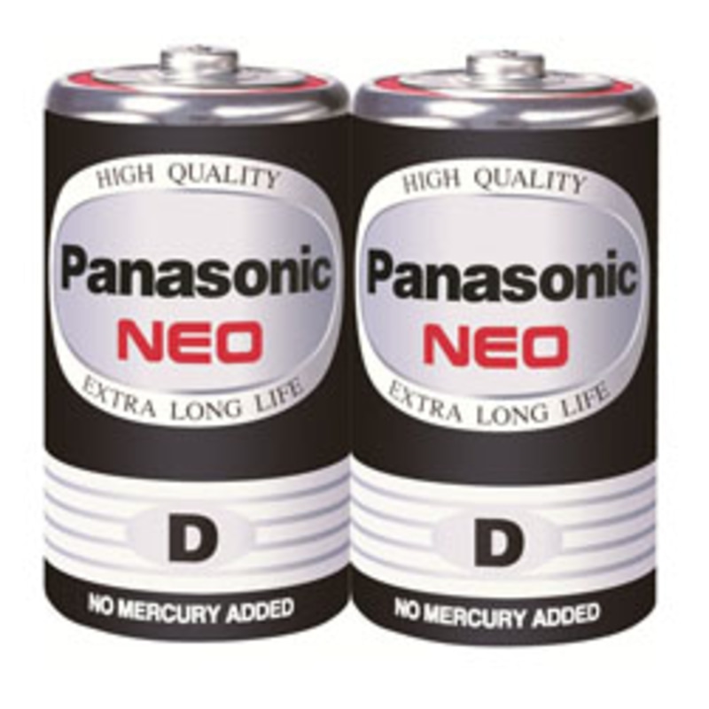 Panasonic Manganese Battery NEO D 2S - R20NT/2S