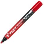 Pilot Permanent Marker 100 – Marker Pen – Red – Fine Bullet Tip SCA-100