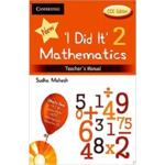 I Did It Mathematics Teachers Manual 2