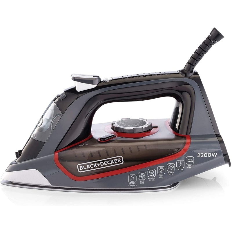 Black & Decker 2200 W Steam Iron - X2050-B5