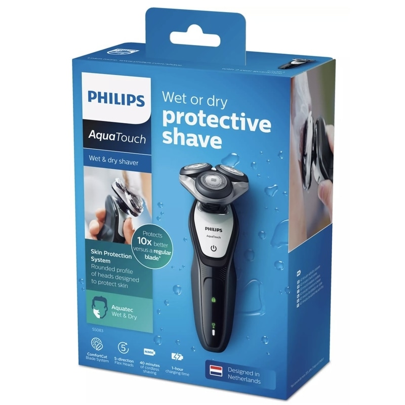 Philips AquaTouch Wet & Dry Men Shaver - S5083