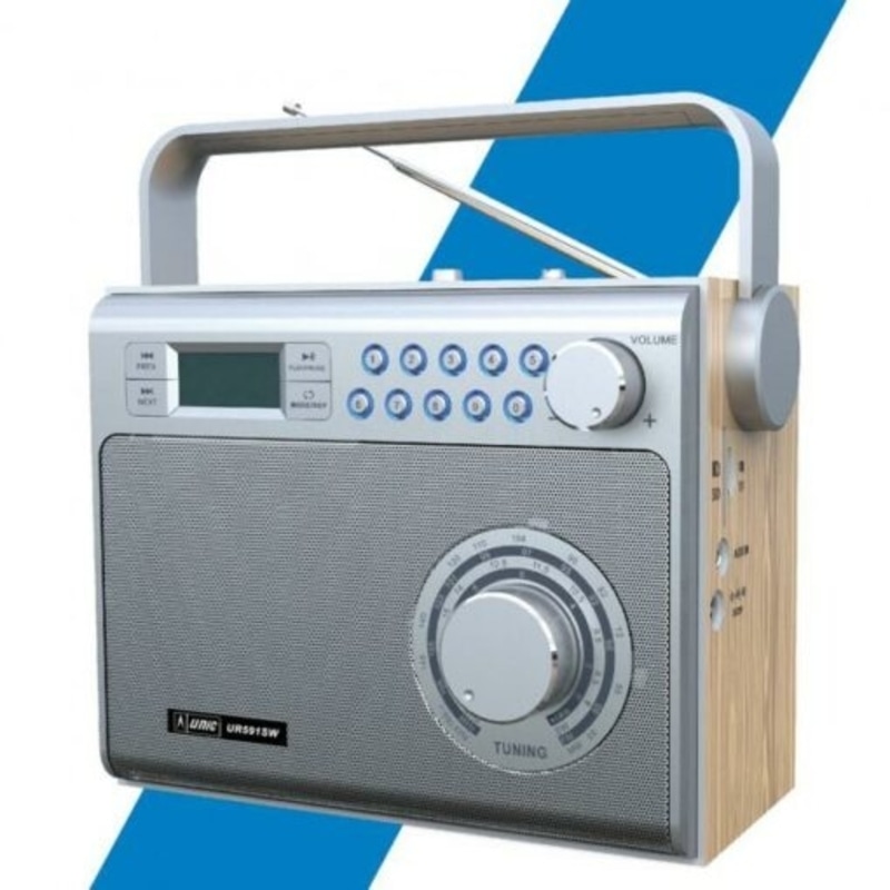 UNIC 40W Portable Radio, 3 Band With SD/USB - UR591SW