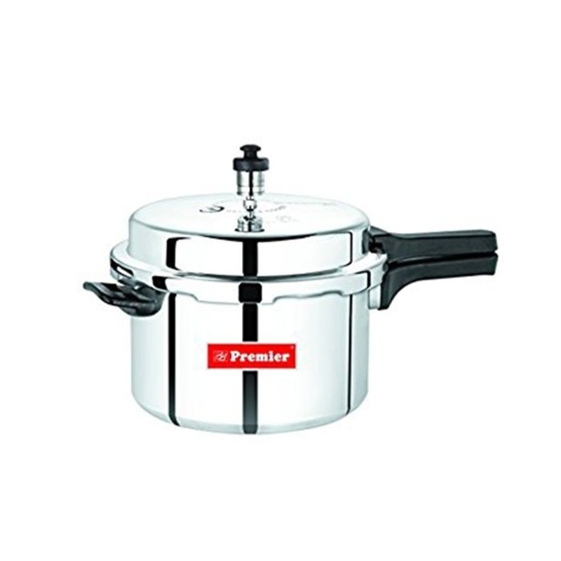 Premier 12L Silver Aluminium Pressure Cooker