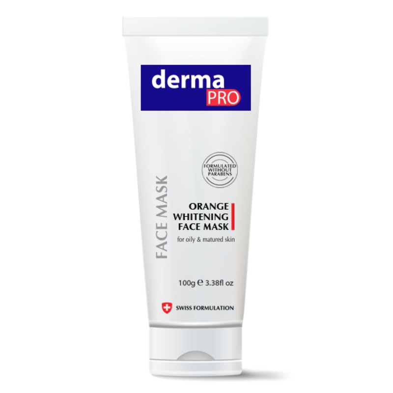 Derma Pro Orange Whitening Face Mask - 100g