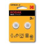 Kodak Lithium Coin Batteries CR1632 