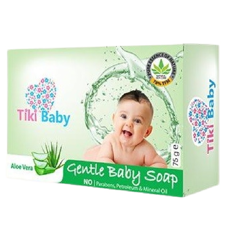 4Rever Tiki Baby Aloe Vera Gentle Baby Soap 75g