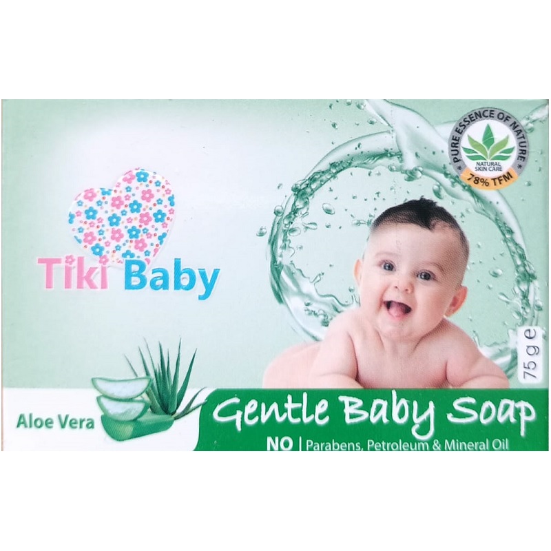 4Rever Tiki Baby Aloe Vera Gentle Baby Soap 75g