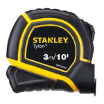 Stanley Short Tape Tylon Rule 3m x 13mm Black/Yellow – STHT36193